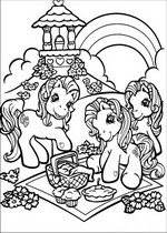 coloring page My little pony